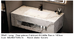 MUEBLE GOLDEN CARRARA 50*40 CON ESPEJO