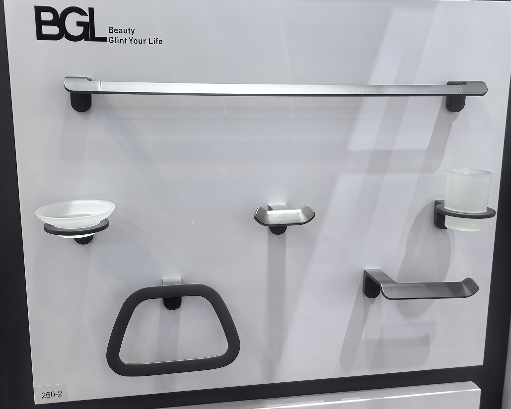 JUEGO DE ACCESORIO DE BAÑO GREY 6 PZA