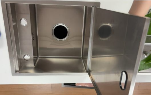FREGADERO ACERO INOX 50*45*22 CM C/ACCESORIO