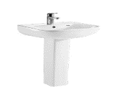 LAVAMANOS BLANCO CON PEDESTAL