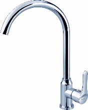GRIFERIA DE LUJO AGUA FRIA/CALIENTE P/FREGADERO CROMADA