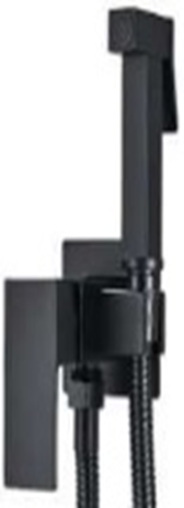 DUCHA TELEFONO CON SOPORTE DE PARED BLACK