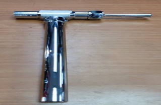 LLAVE DE LAVAMANO BOTON FRONTAL