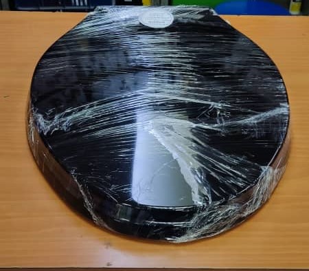 ASIENTO CAIDA LENTA ELONGADO NEGRO