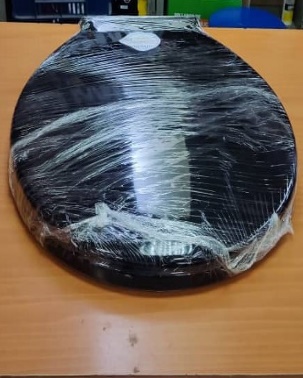 ASIENTO CAIDA LENTA REDONDO NEGRA