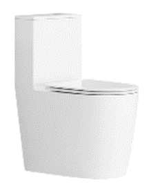 W.C.  GLOSSY WHITE 670X370X730MM