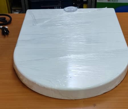 ASIENTO CAIDA LENTA ELONGADO BLANCO
