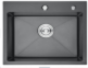 FREGADERO ACERO INOX 60*45*22 CM C/ACCESORIO